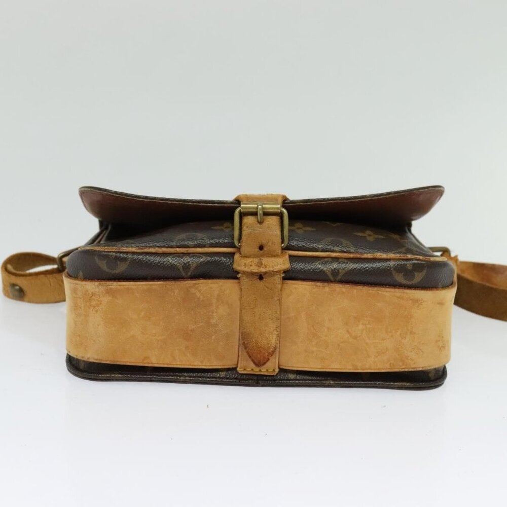 LOUIS VUITTON Monogram Cartouchiere MM Shoulder Bag M51253 LV Auth BA3075 - Picture 7 of 16